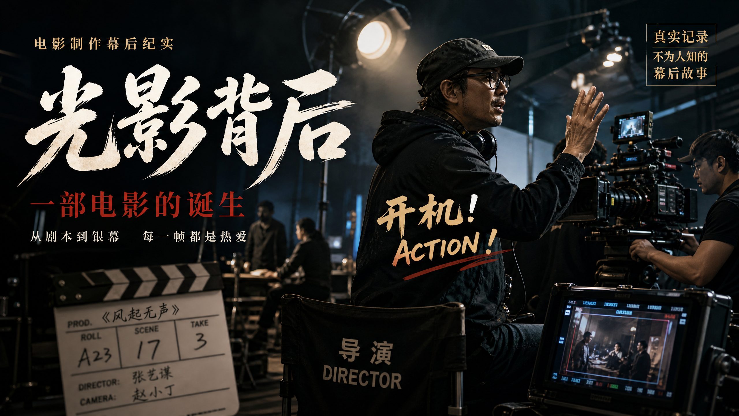 国产视频电影制作幕后视频